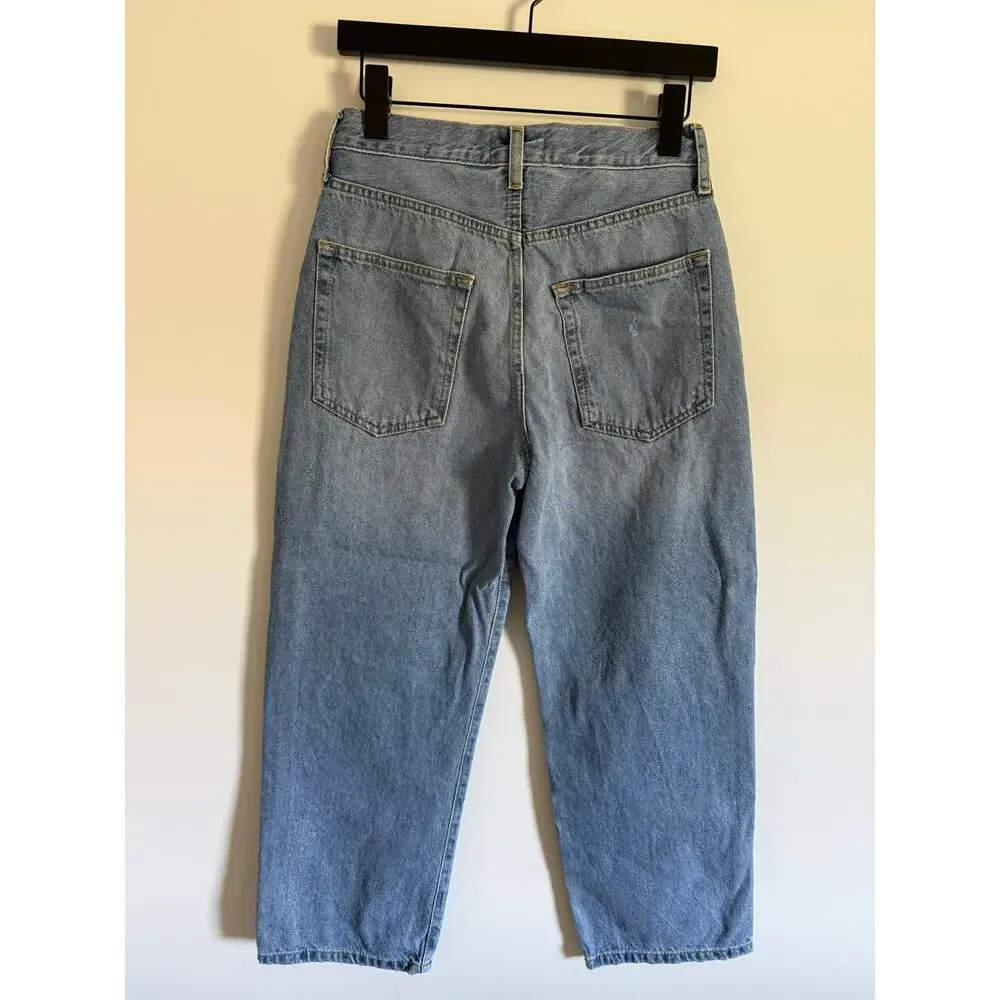 $268 Etica Altin Loose Crop Jean - 26